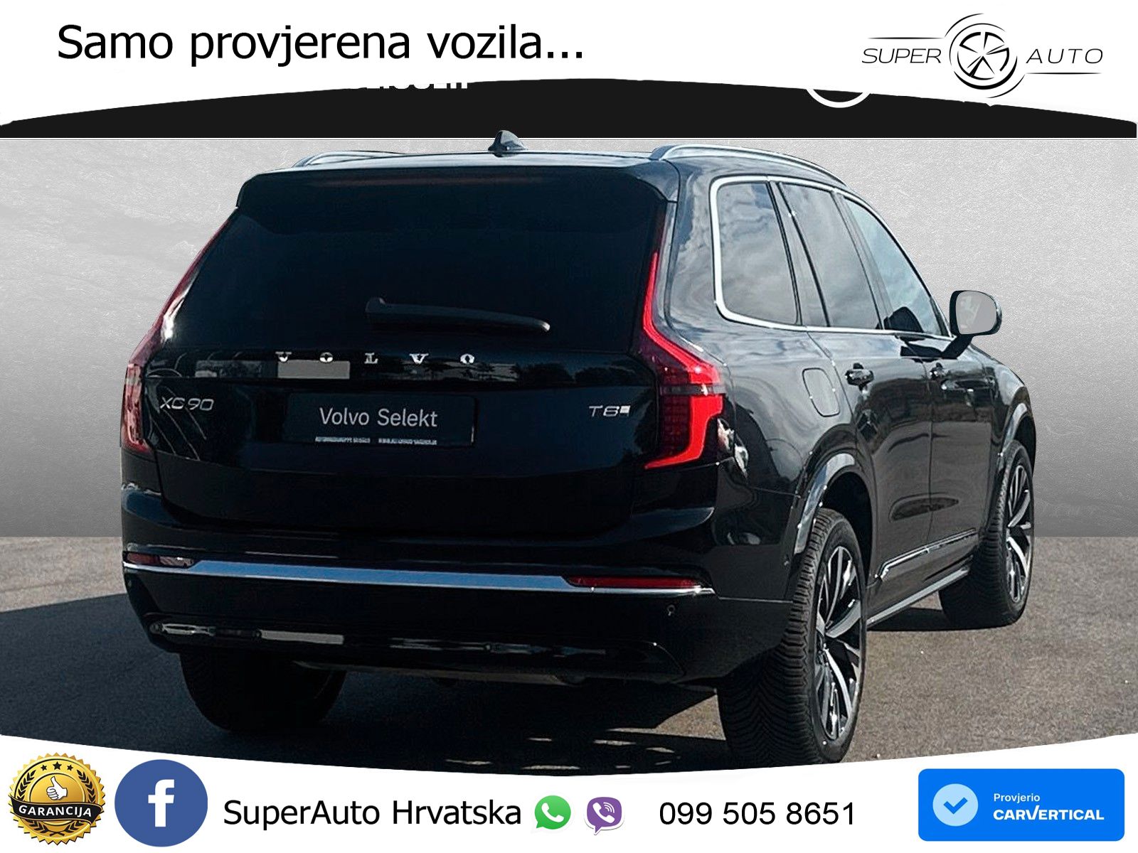 Volvo XC90 2.0 T8 AWD Automatic LED+GR SJED+ACC