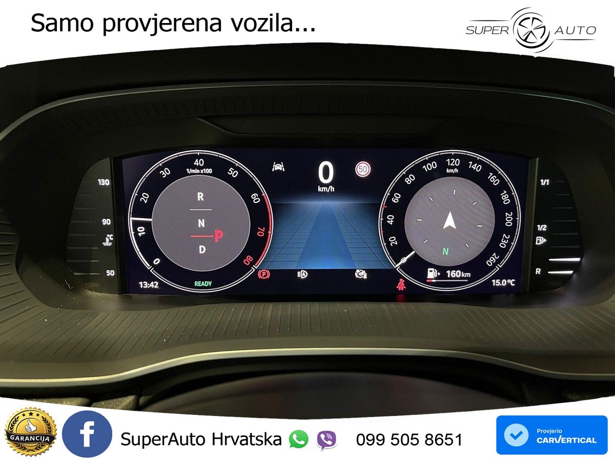 Škoda Octavia Combi 1.5 TSI (150 KS) DSG LED+GR SJED+ACC