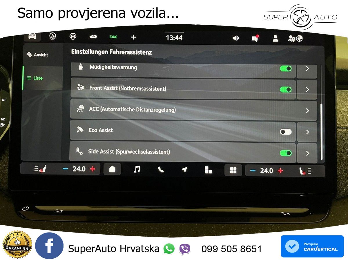 Škoda Octavia Combi 1.5 TSI (150 KS) DSG LED+GR SJED+ACC