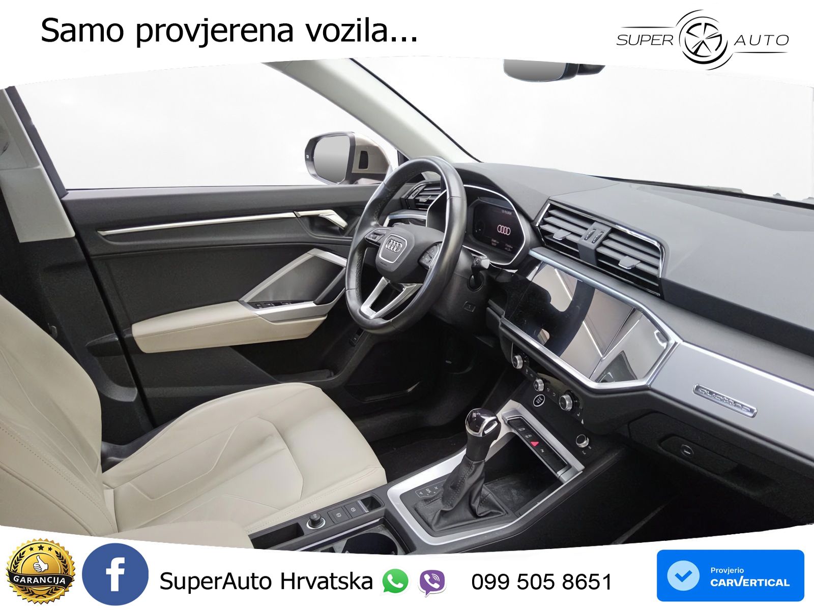Audi Q3 40 TFSI (190 KS) quattro S tronic LED+GR SJED+ACC