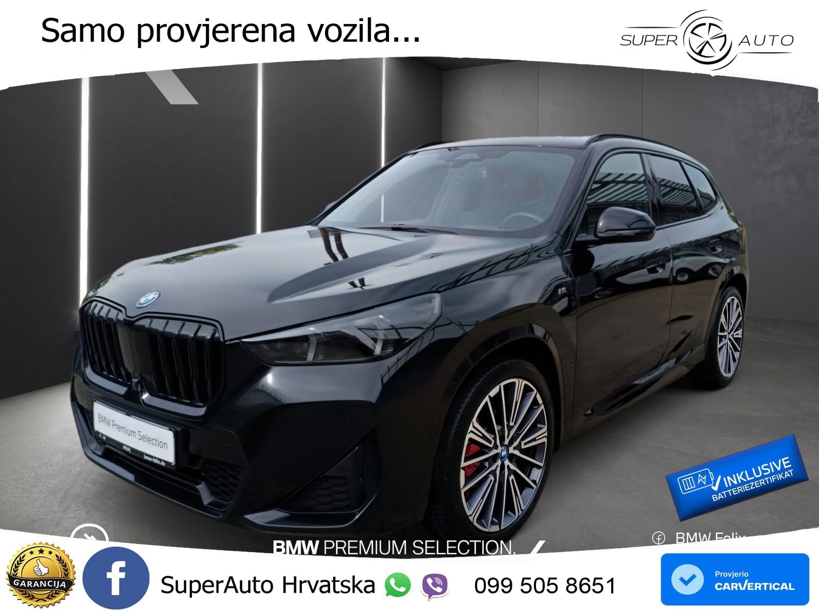 BMW iX1 68 kWh (313 KS) xDrive30 M Sport LED+GR SJED+ACC