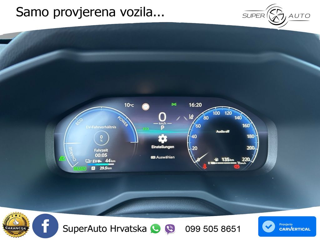 Toyota RAV4 2.5 (306 KS) Hybrid AWD-i eCVT LED+GR SJED+ACC