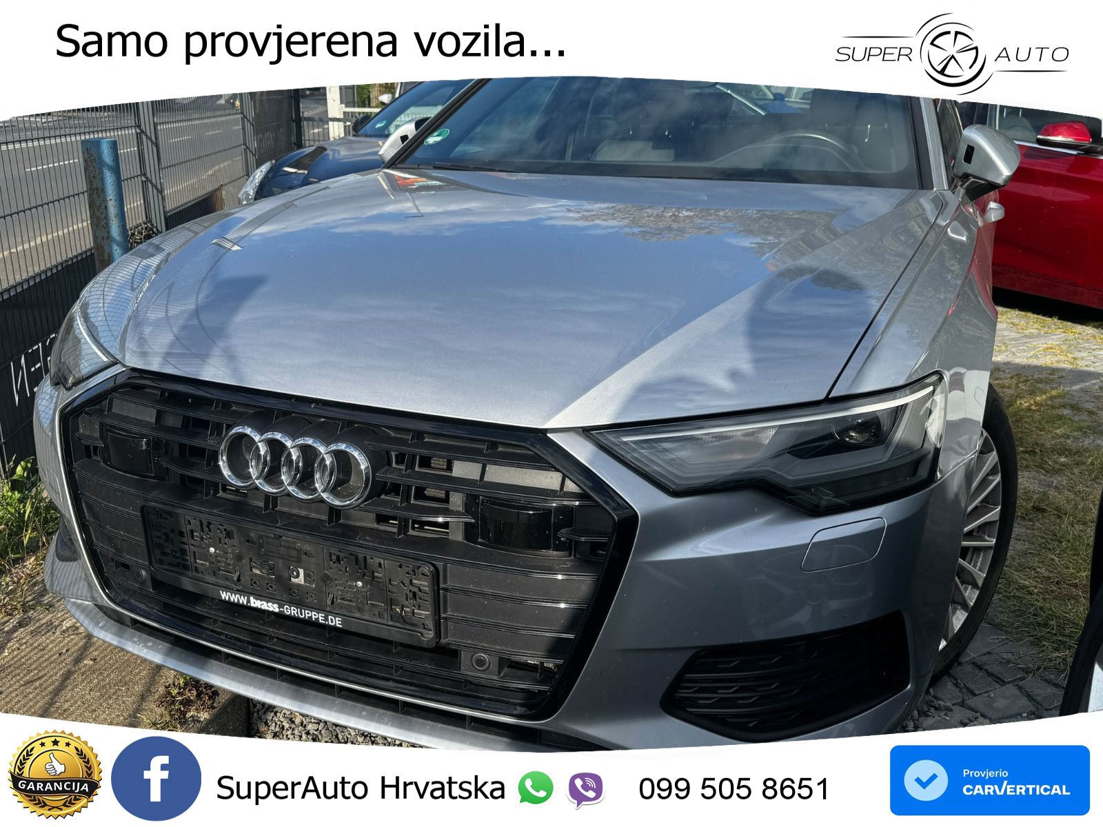 Audi A6 40 TDI (204 KS) S tronic LED+GR SJED+ACC