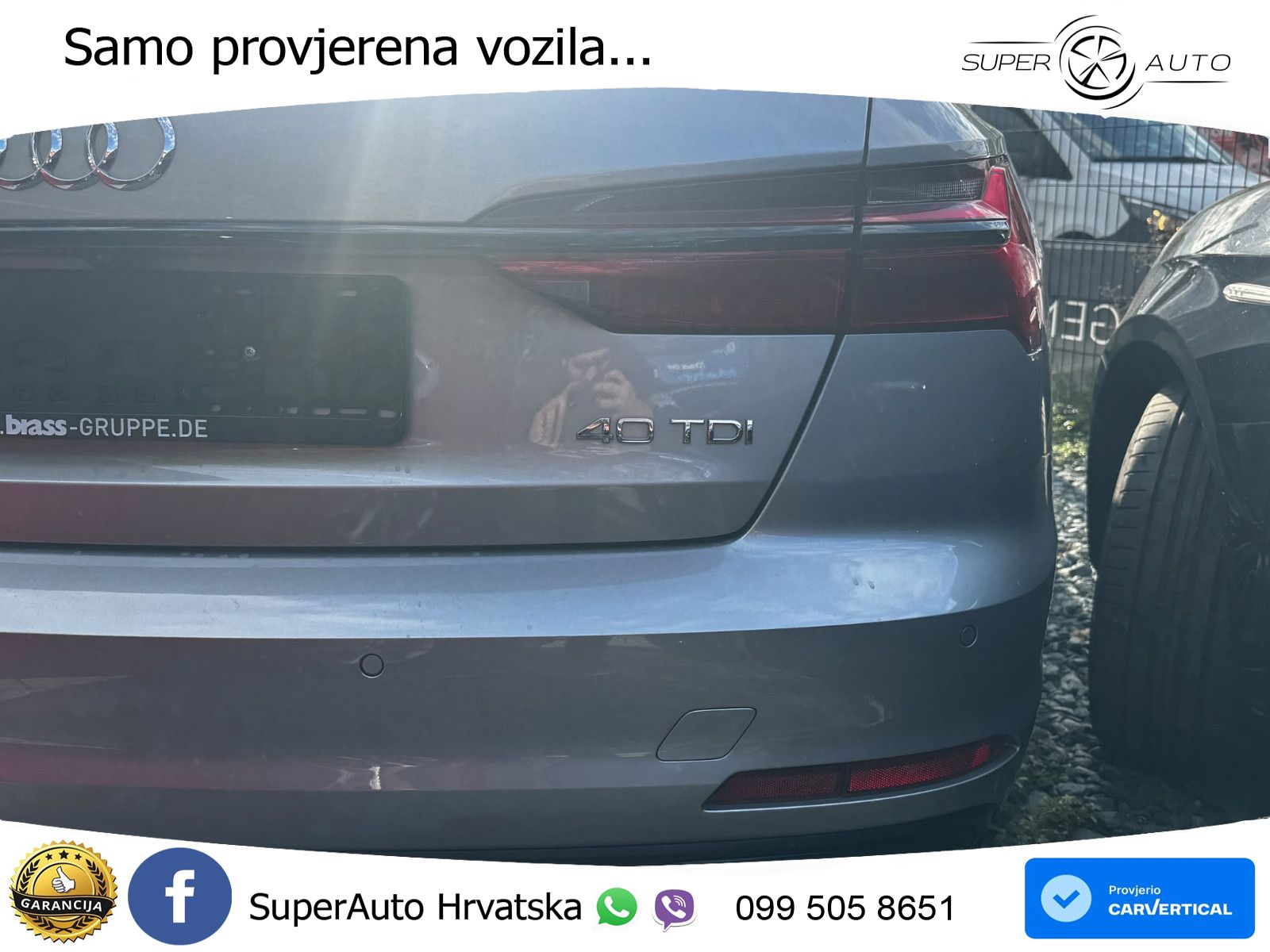 Audi A6 40 TDI (204 KS) S tronic LED+GR SJED+ACC