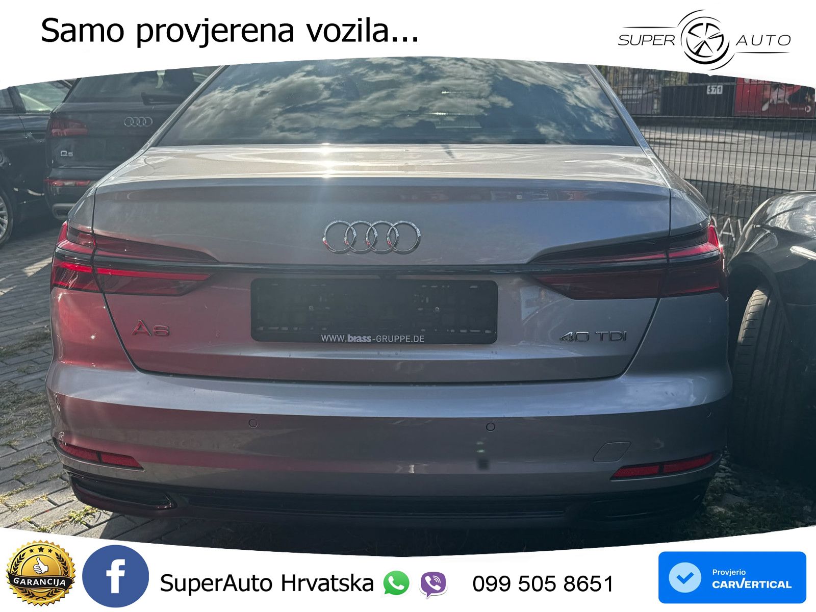 Audi A6 40 TDI (204 KS) S tronic LED+GR SJED+ACC