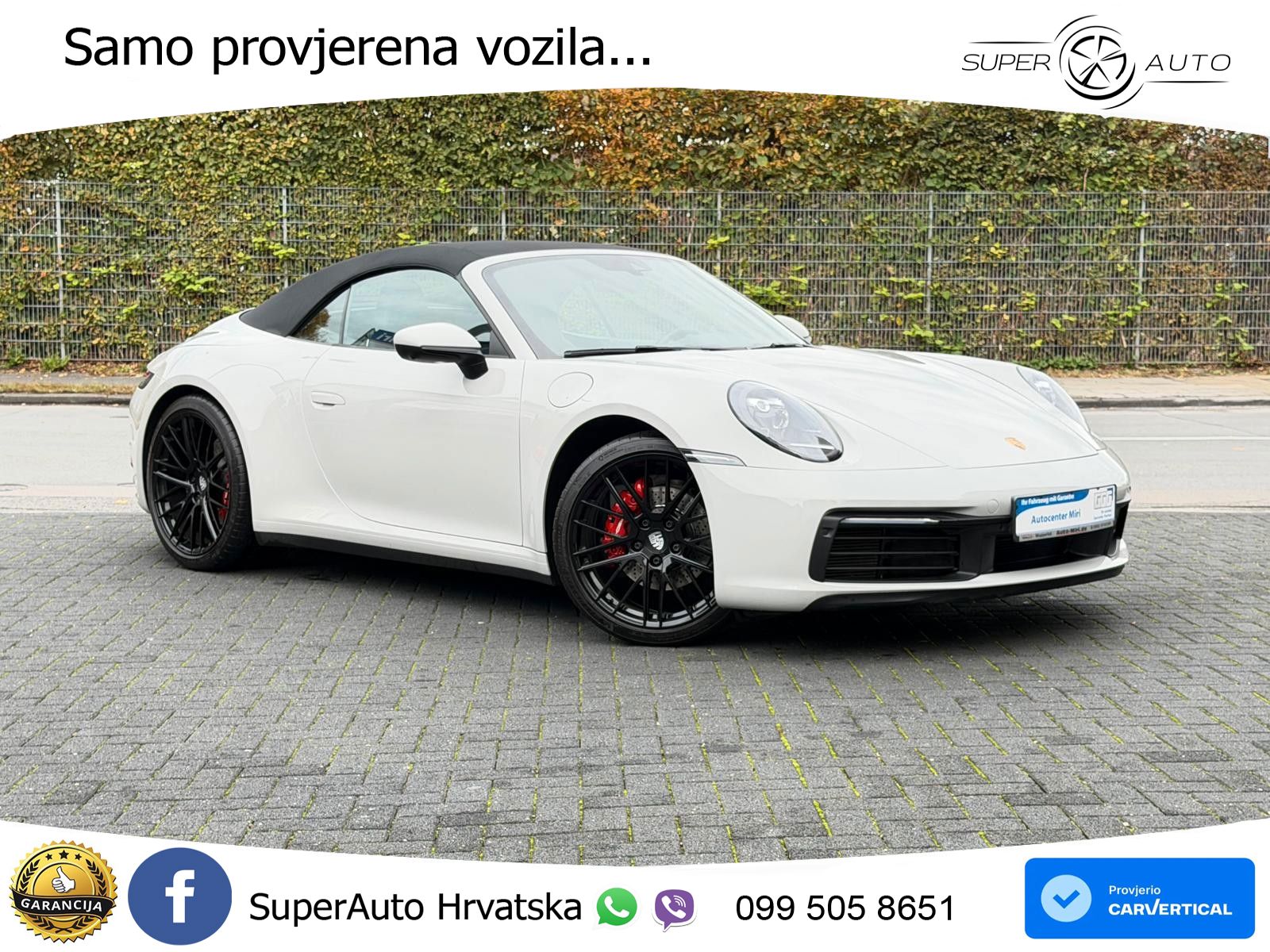 Porsche 911 Carrera Cabriolet 3.0 (385 KS) PDK