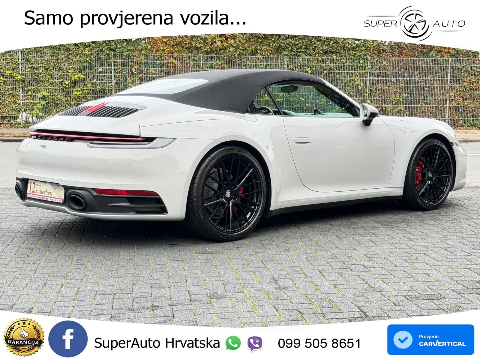 Porsche 911 Carrera Cabriolet 3.0 (385 KS) PDK