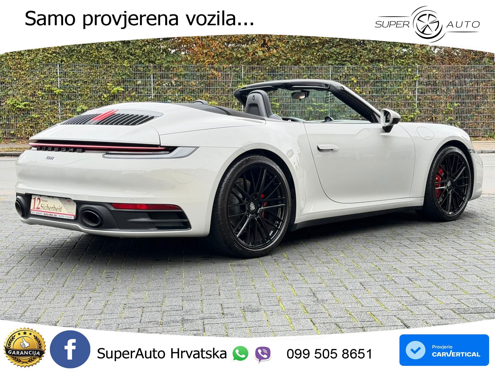 Porsche 911 Carrera Cabriolet 3.0 (385 KS) PDK