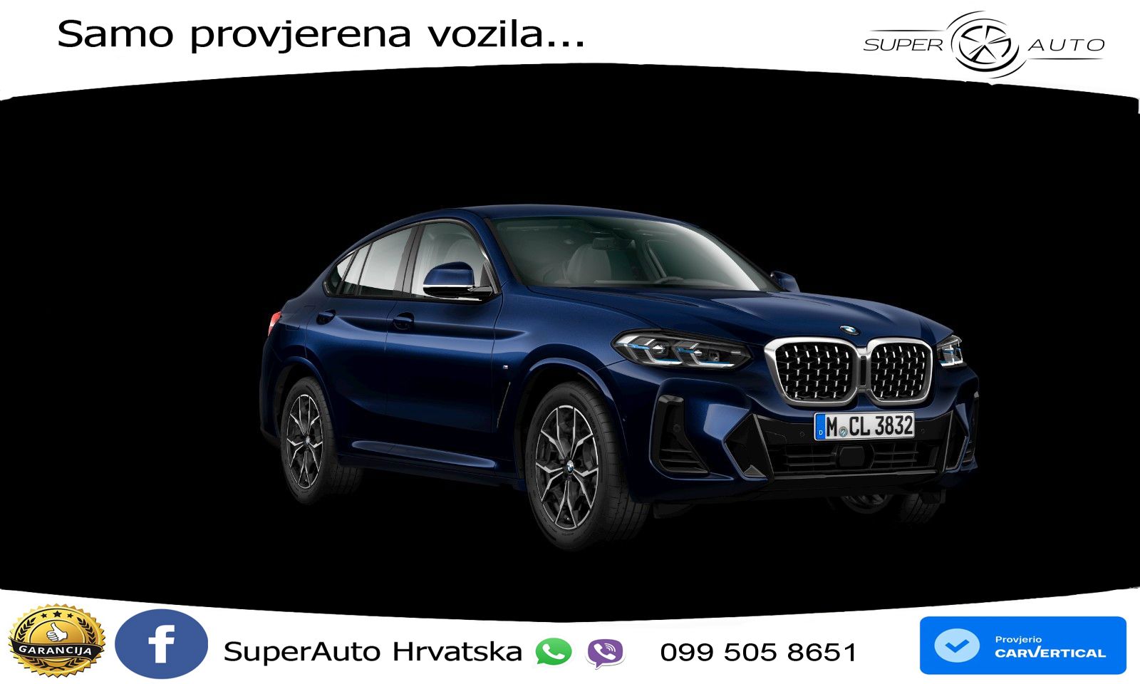 BMW X4 30d (286 KS) xDrive Steptronic M Sport LED+GR SJED+ACC