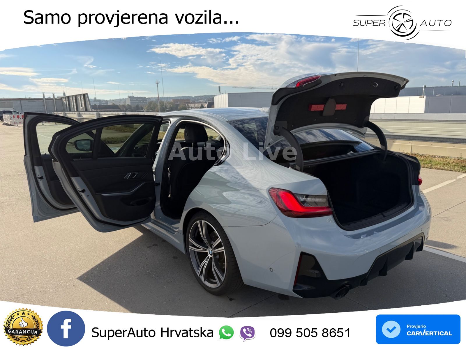 BMW 320d (190 KS) Steptronic LED+GR SJED+ACC
