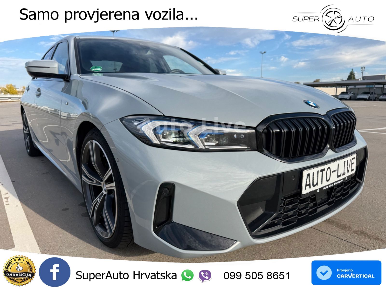 BMW 320d (190 KS) Steptronic LED+GR SJED+ACC