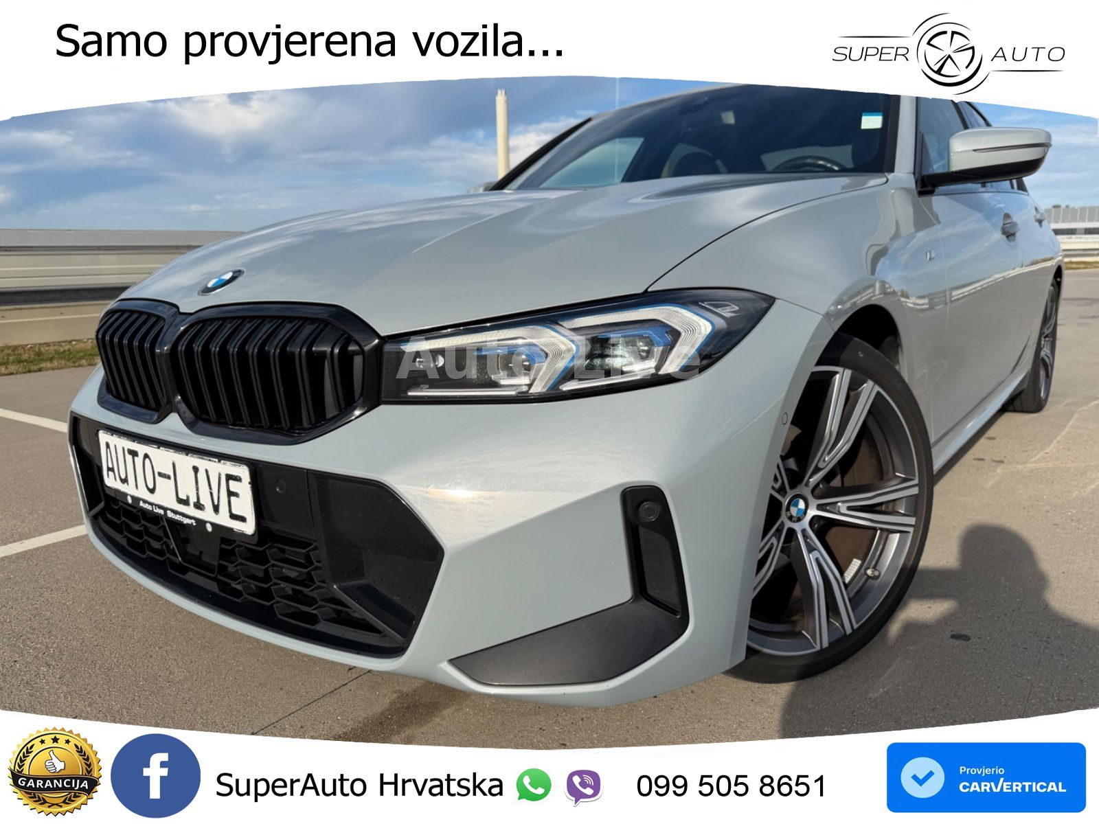 BMW 320d (190 KS) Steptronic LED+GR SJED+ACC
