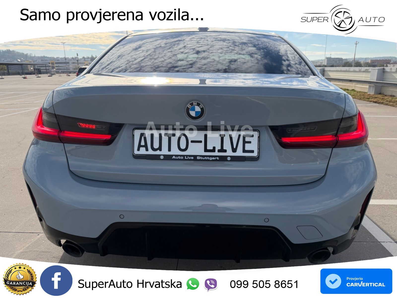 BMW 320d (190 KS) Steptronic LED+GR SJED+ACC