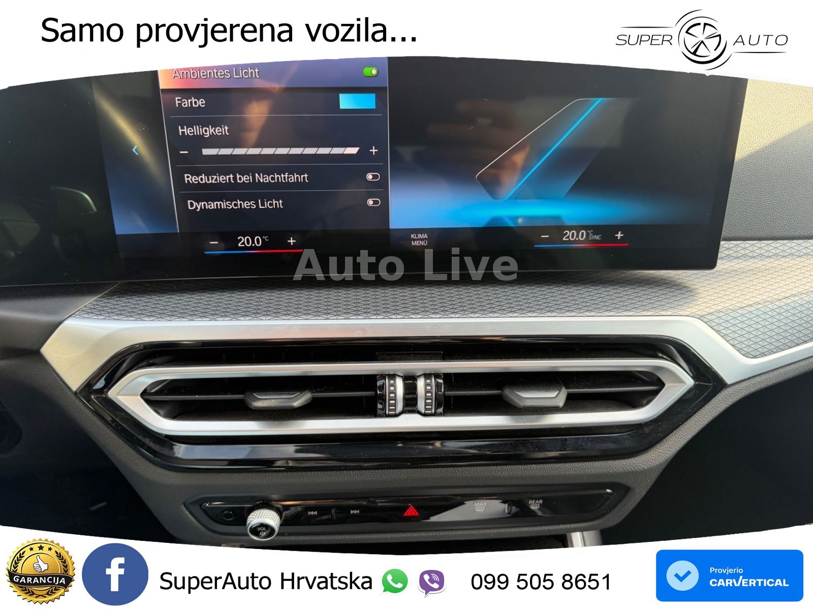 BMW 320d (190 KS) Steptronic LED+GR SJED+ACC