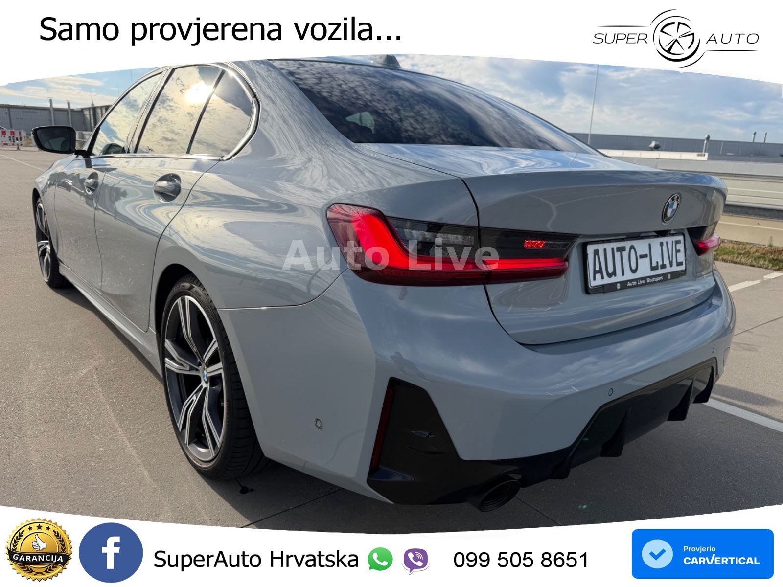 BMW 320d (190 KS) Steptronic LED+GR SJED+ACC