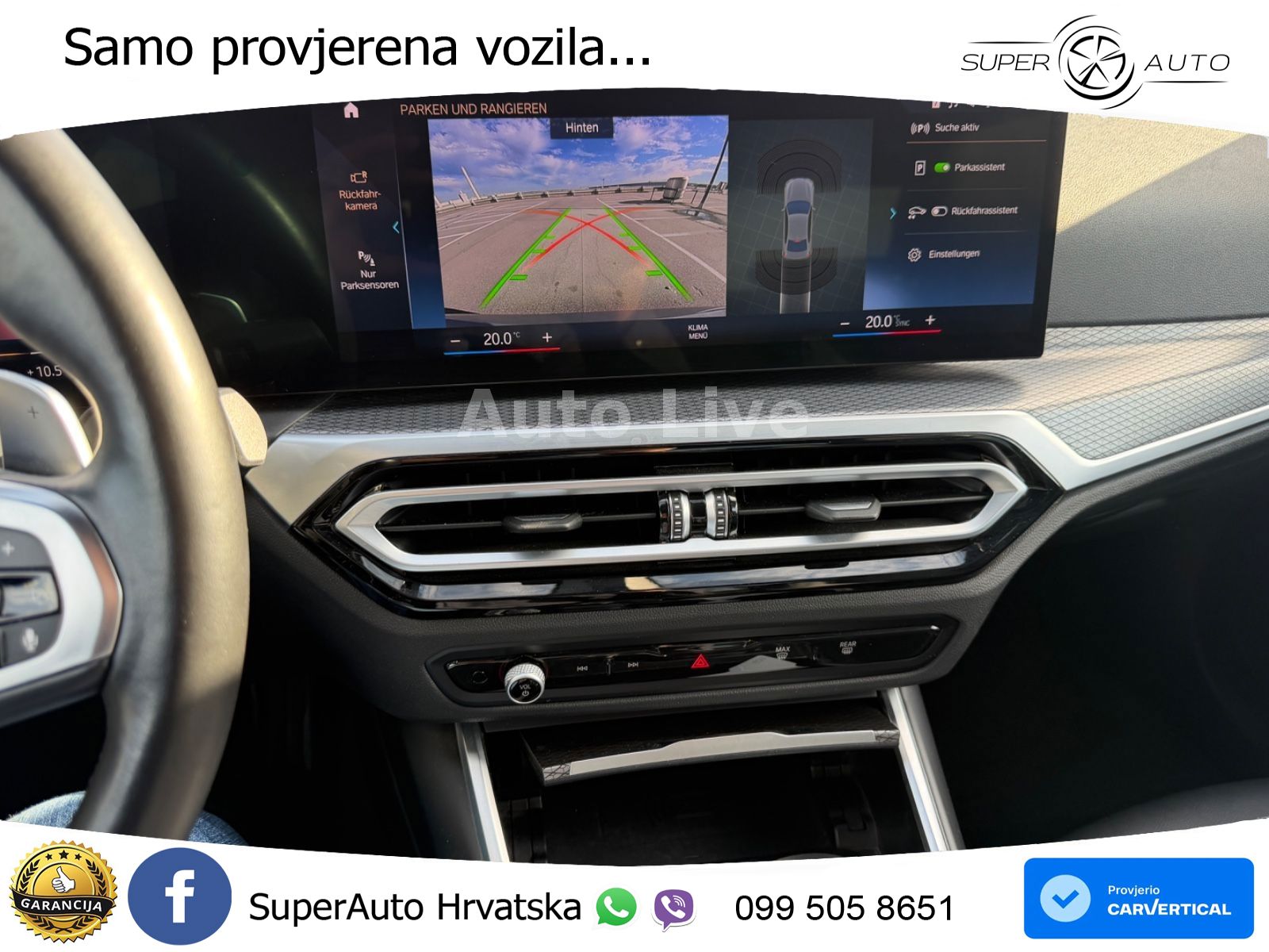 BMW 320d (190 KS) Steptronic LED+GR SJED+ACC