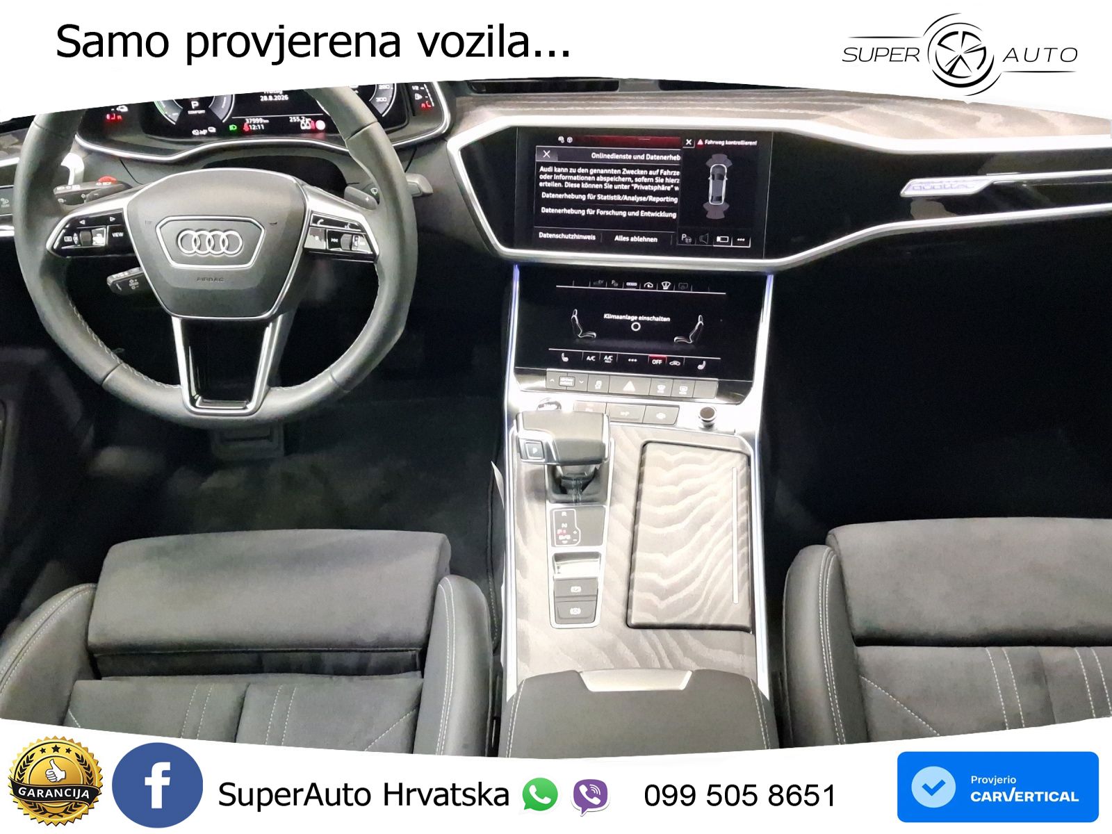 Audi A6 50 TFSIe (299 KS) quattro ultra S tronic advanced MATRIX+GR SJED+KAM