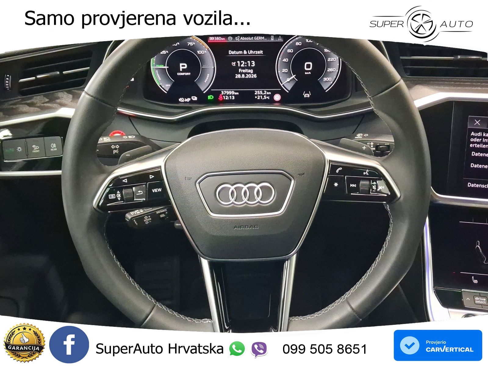 Audi A6 50 TFSIe (299 KS) quattro ultra S tronic advanced MATRIX+GR SJED+KAM