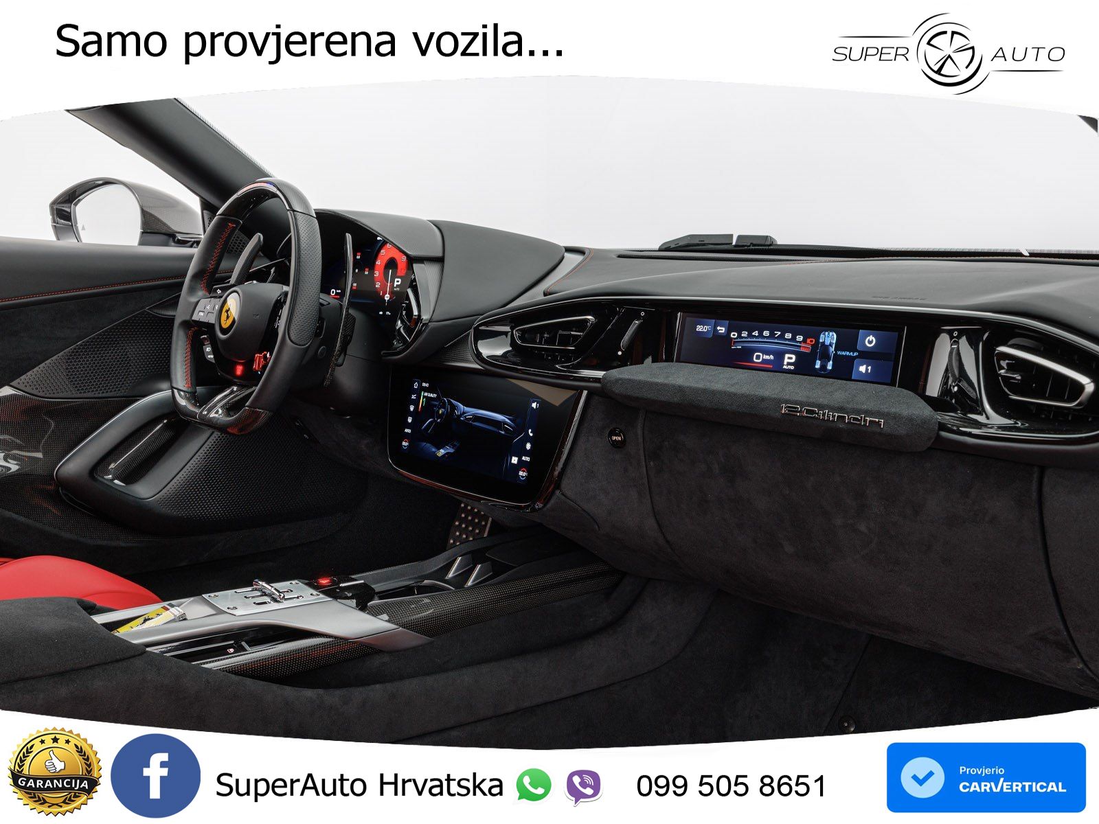Ferrari 12Cilindri 6.5 V12 (830 KS) DCT LED+ACC