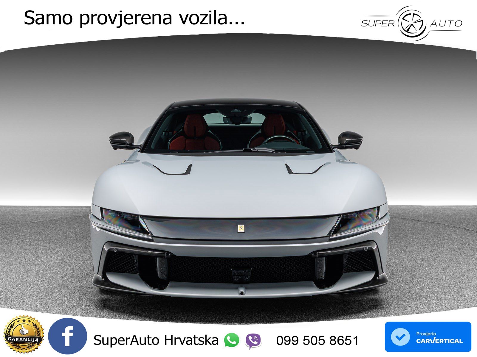 Ferrari 12Cilindri 6.5 V12 (830 KS) DCT LED+ACC