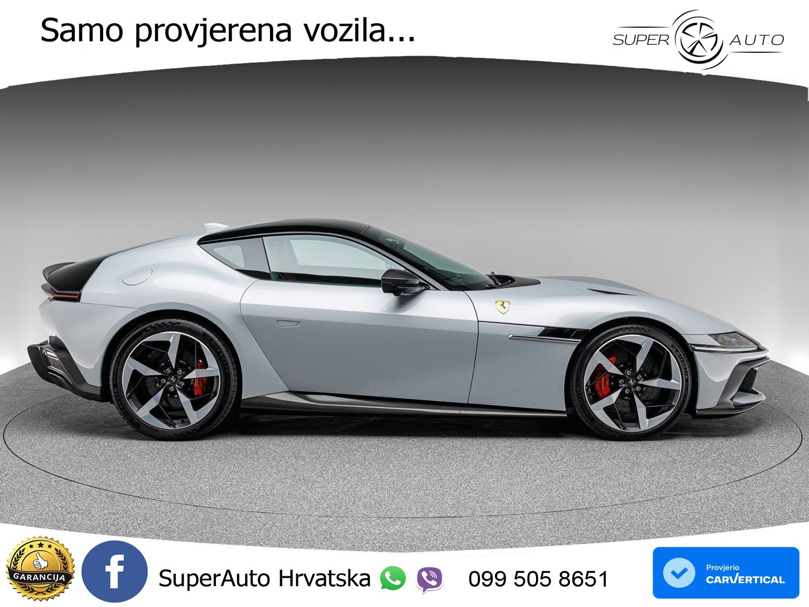 Ferrari 12Cilindri 6.5 V12 (830 KS) DCT LED+ACC
