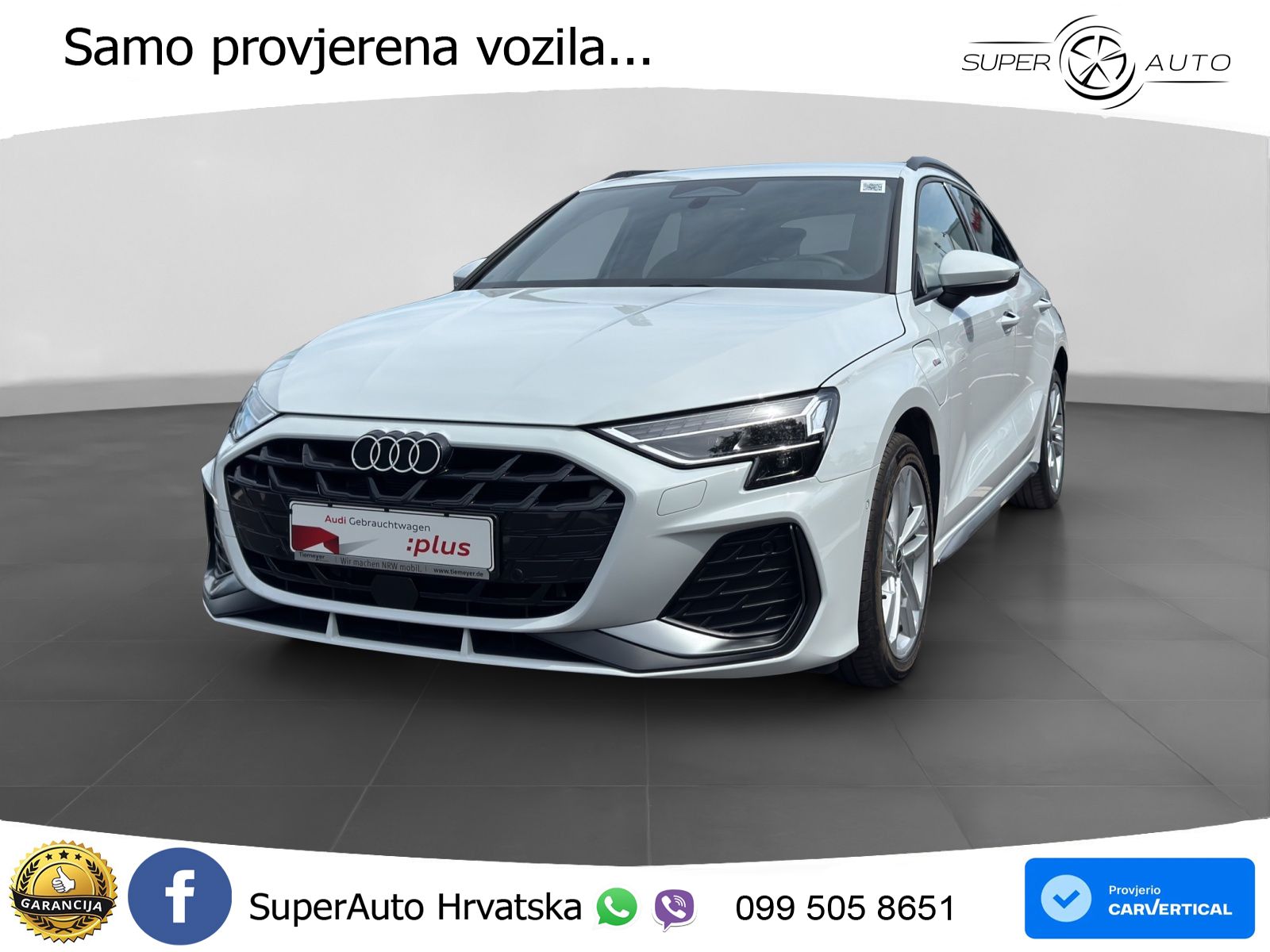Audi A3 Sportback 40 TFSI e (204 KS) Plug-in Hybrid S tronic 2x S line LED+GR SJED+ACC