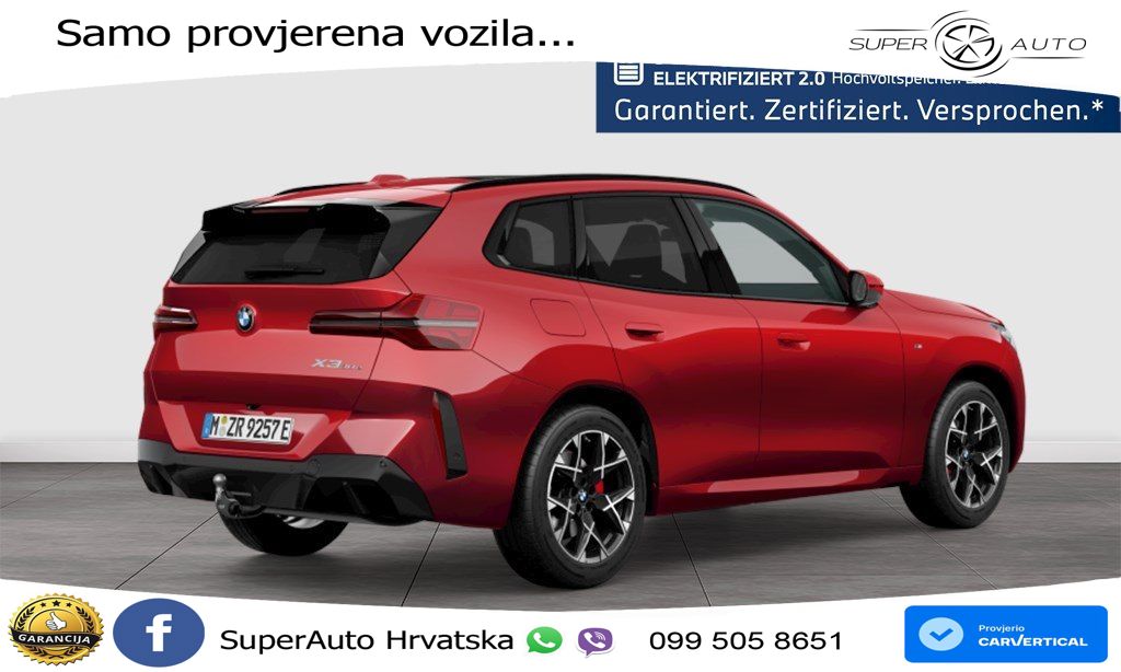 BMW X3 30e xDrive Steptronic M Sport LED+GR SJED+ACC