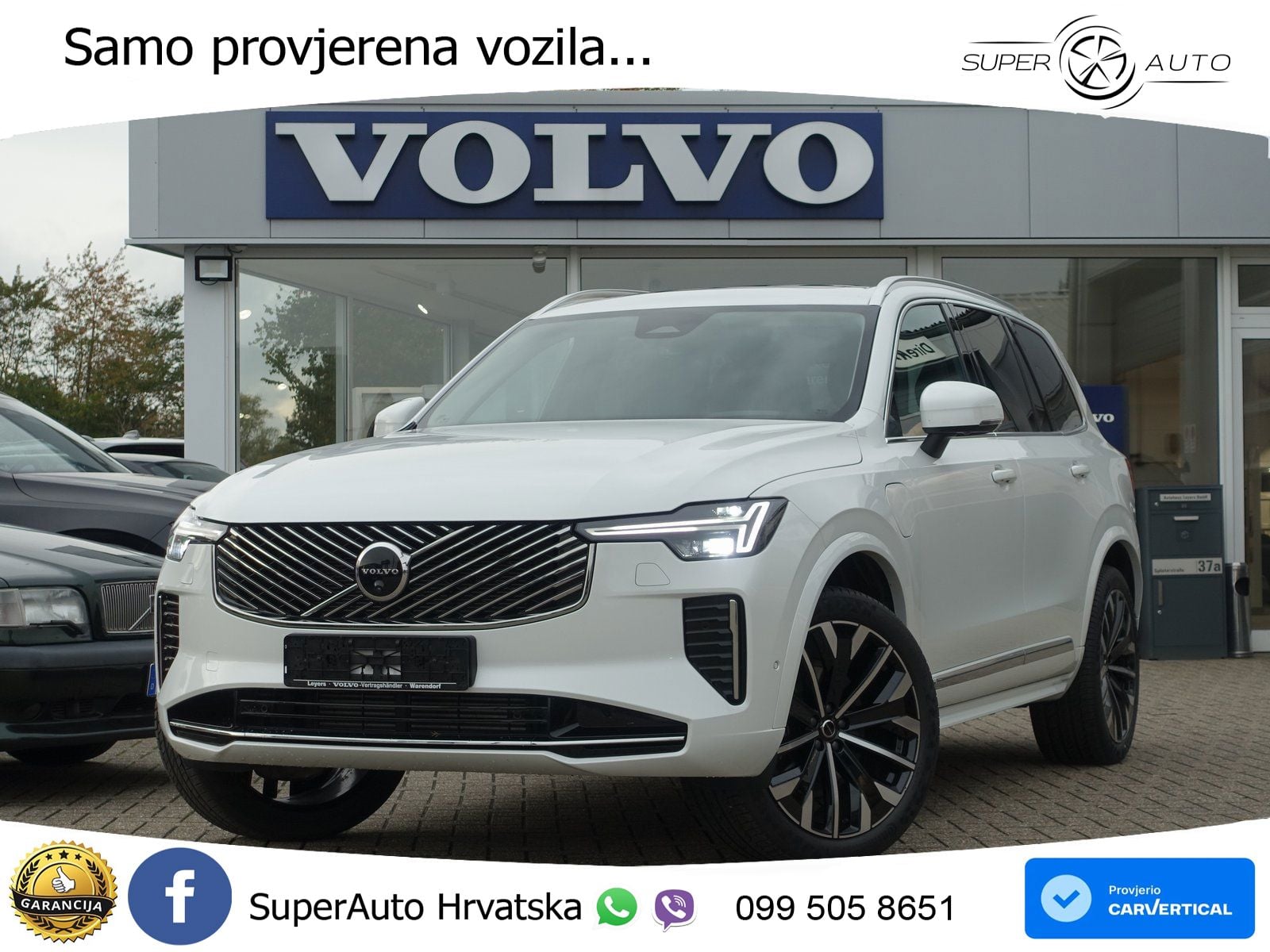 Volvo XC90 2.0 T8 AWD Automatic ACC+HEAD+4xGR SJED+360+PANO