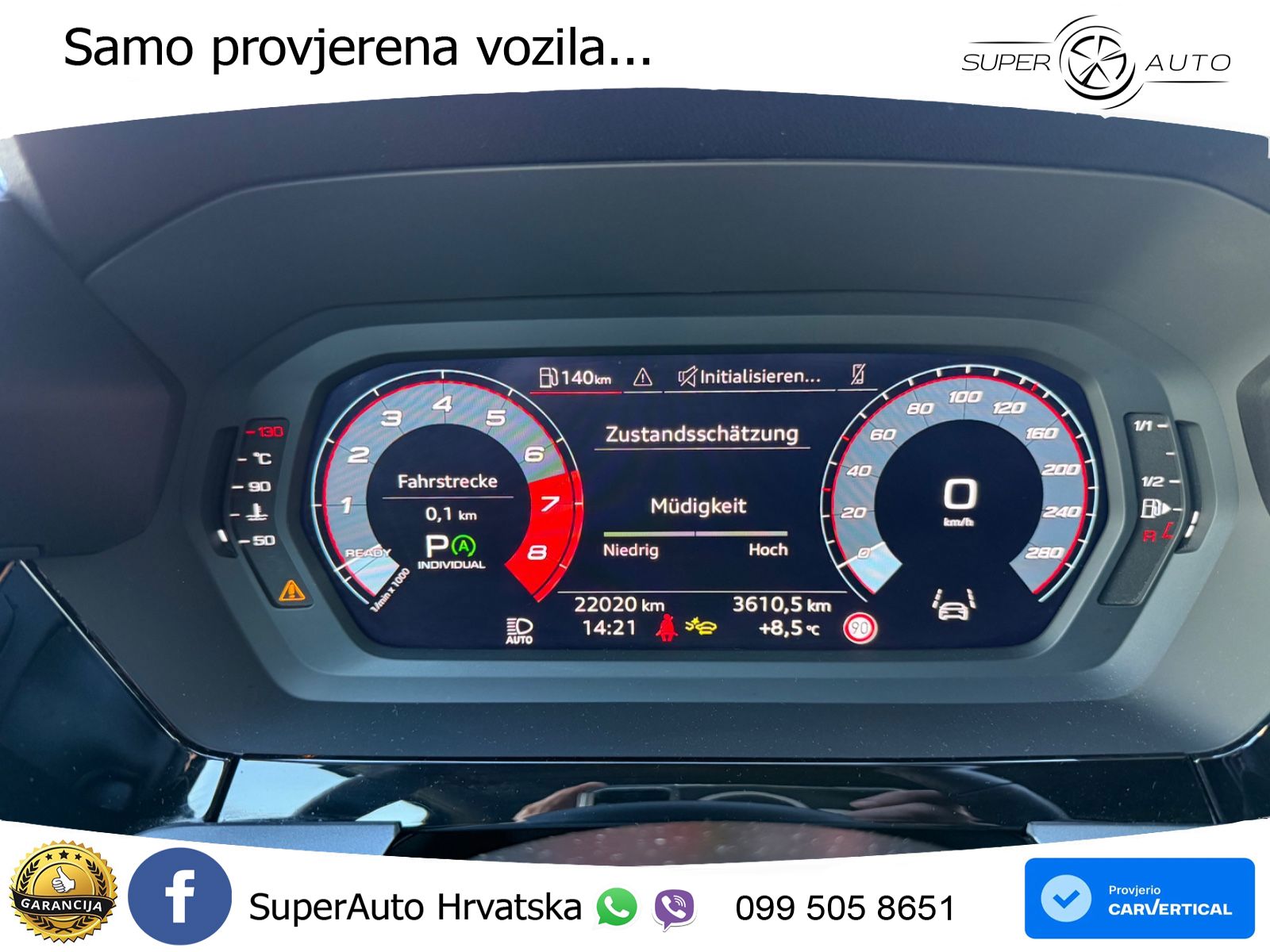 Audi A3 35 TFSI (150 KS) S tronic LED+GR SJED+ACC
