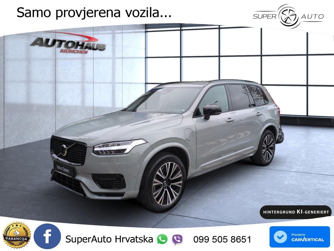 Volvo XC90 2.0 T8 AWD Automatic MATRIX+GR SJED+KAM