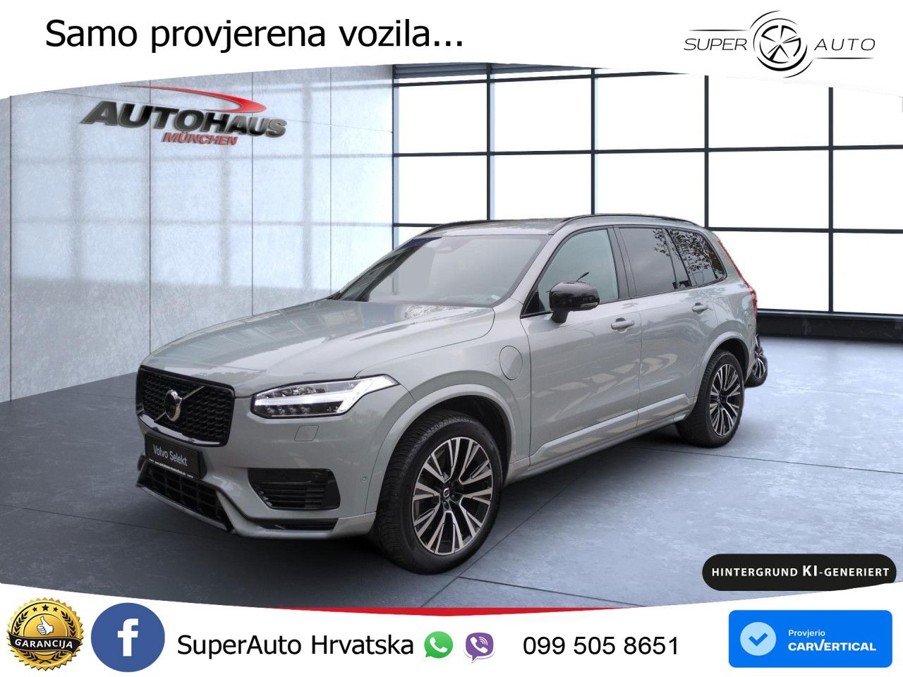 Volvo XC90 2.0 T8 AWD Automatic MATRIX+GR SJED+KAM