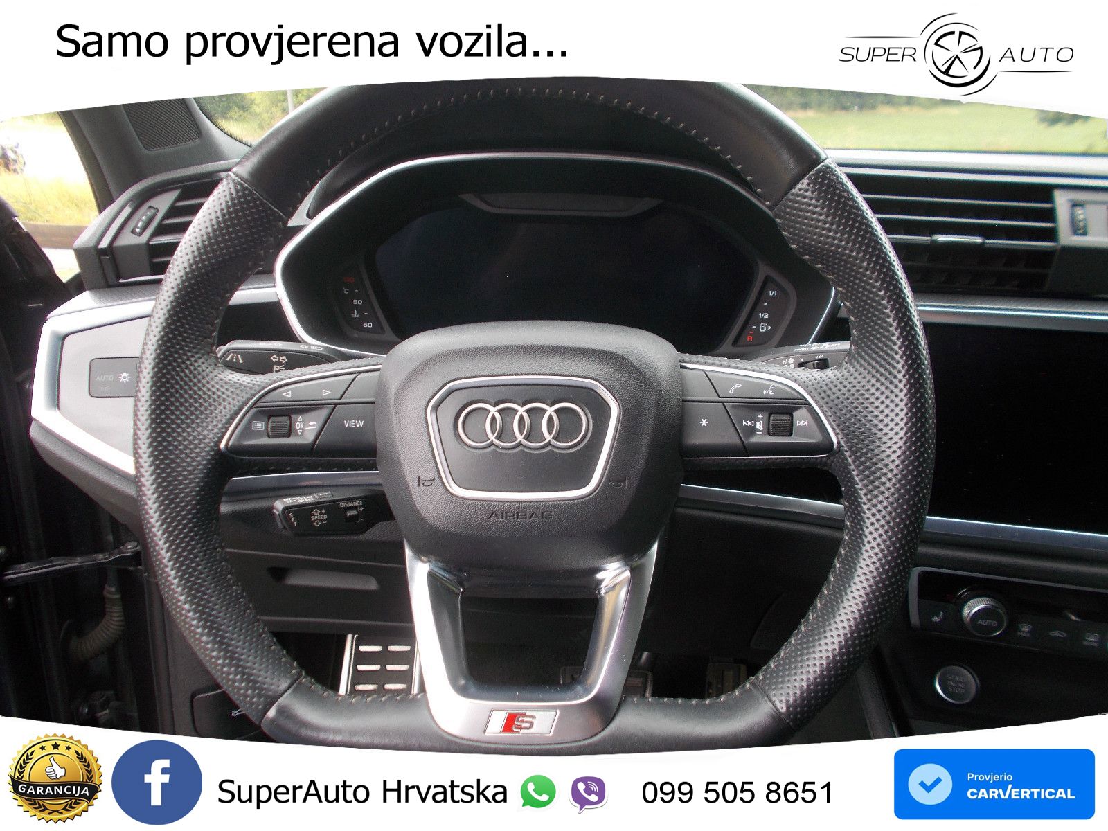 Audi Q3 II Sportback 45 TFSI (230 KS) quattro S tronic S line LED+GR SJED+ACC