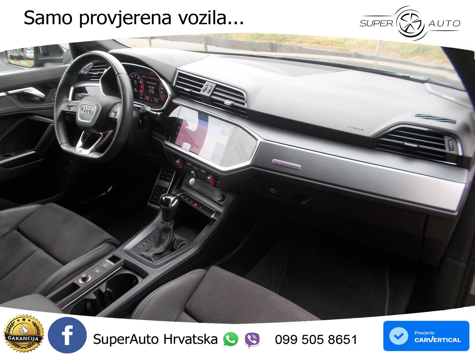 Audi Q3 II Sportback 45 TFSI (230 KS) quattro S tronic S line LED+GR SJED+ACC