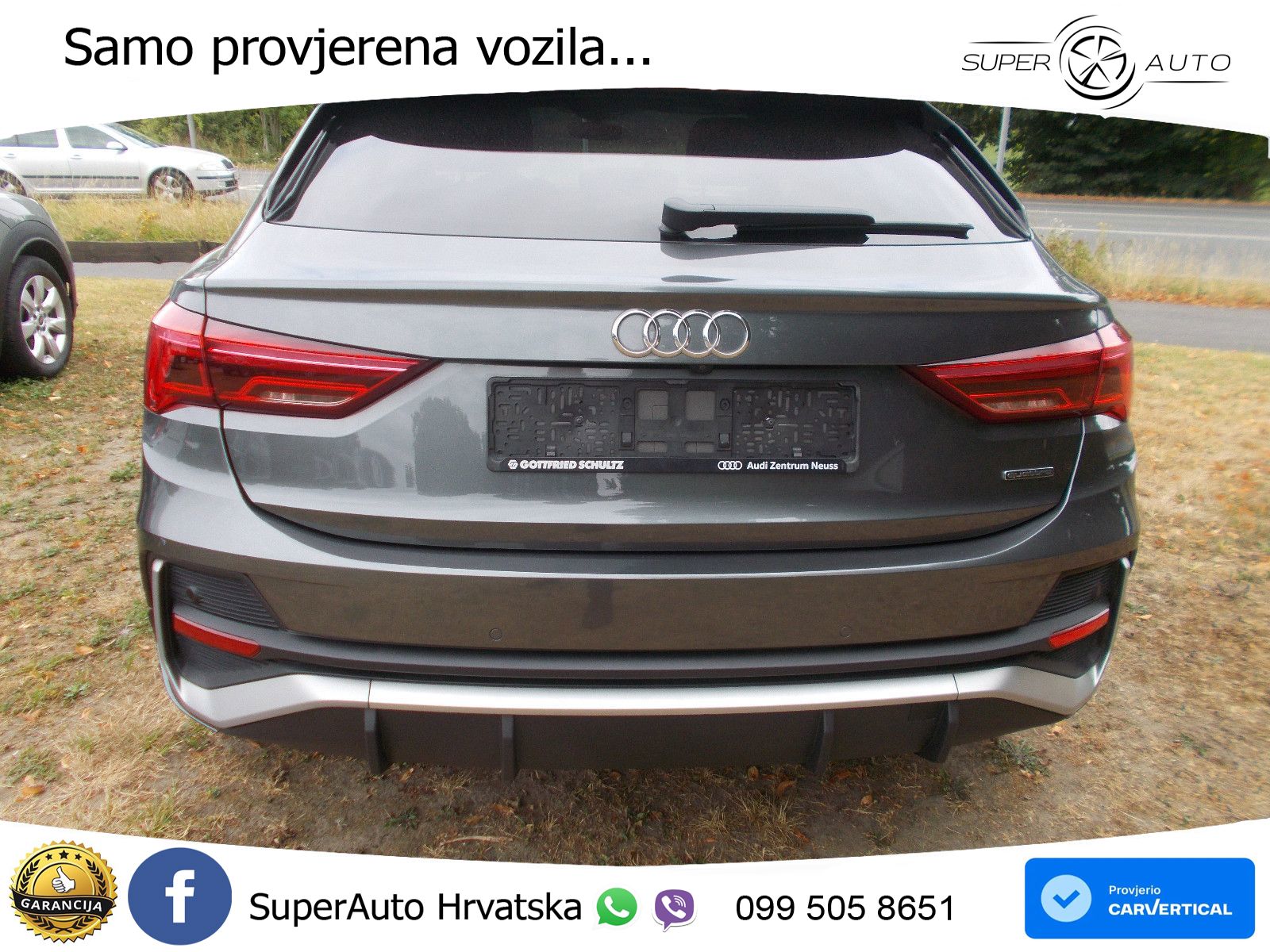 Audi Q3 II Sportback 45 TFSI (230 KS) quattro S tronic S line LED+GR SJED+ACC