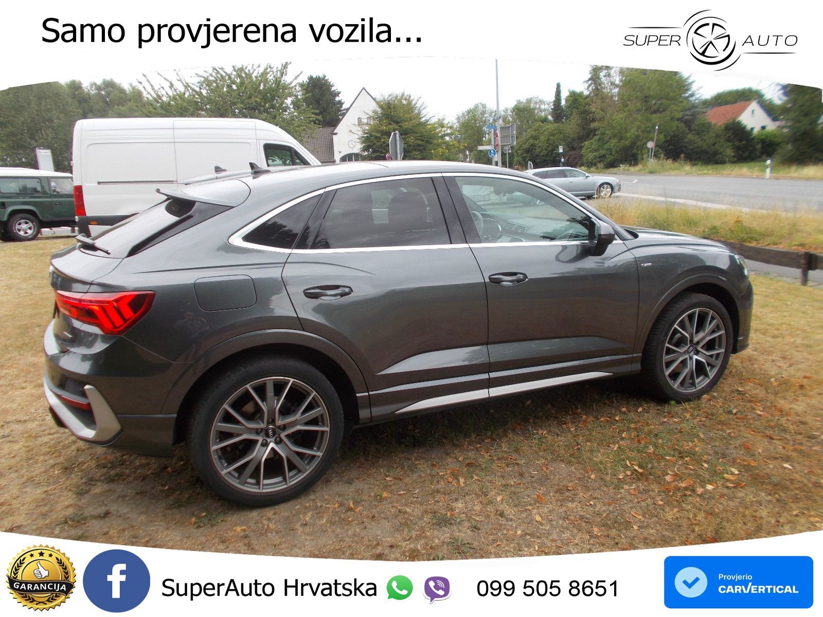 Audi Q3 II Sportback 45 TFSI (230 KS) quattro S tronic S line LED+GR SJED+ACC