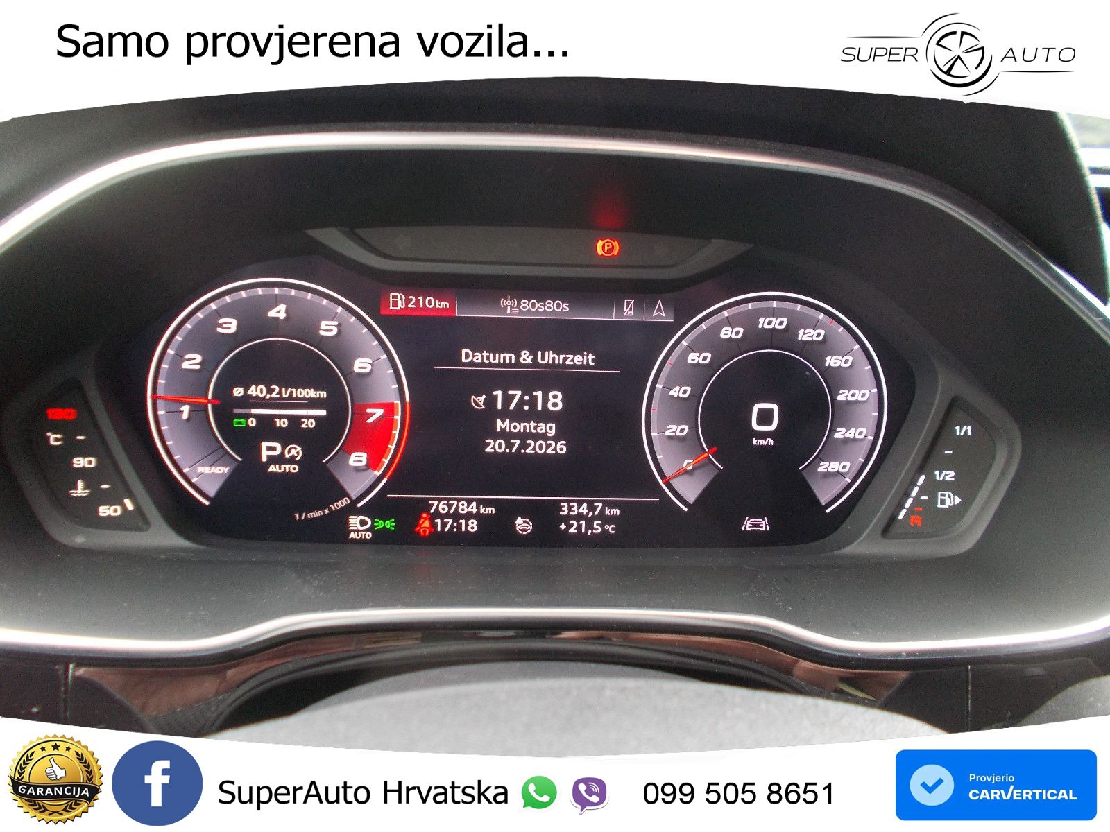 Audi Q3 II Sportback 45 TFSI (230 KS) quattro S tronic S line LED+GR SJED+ACC