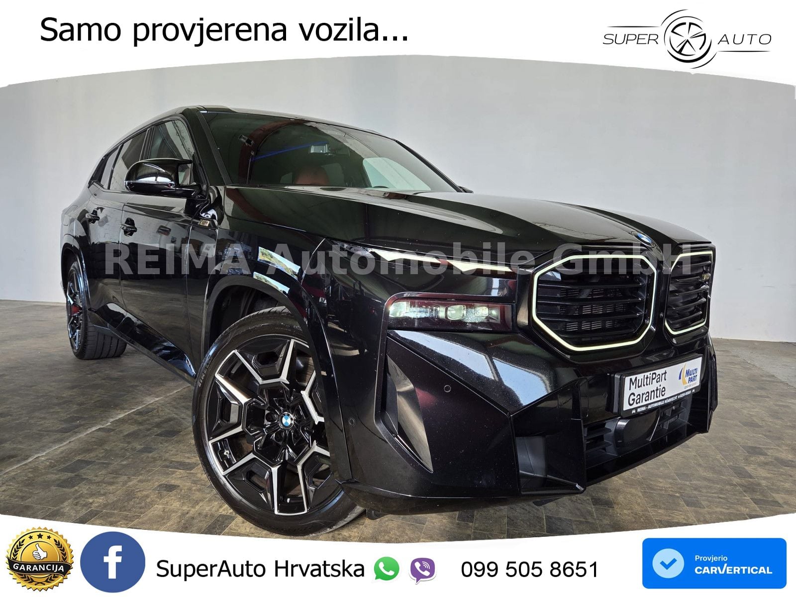 BMW XM 4.4 V8 (653 KS) xDrive Steptronic ZRAČNI+ACC+4xGR SJED+KAM