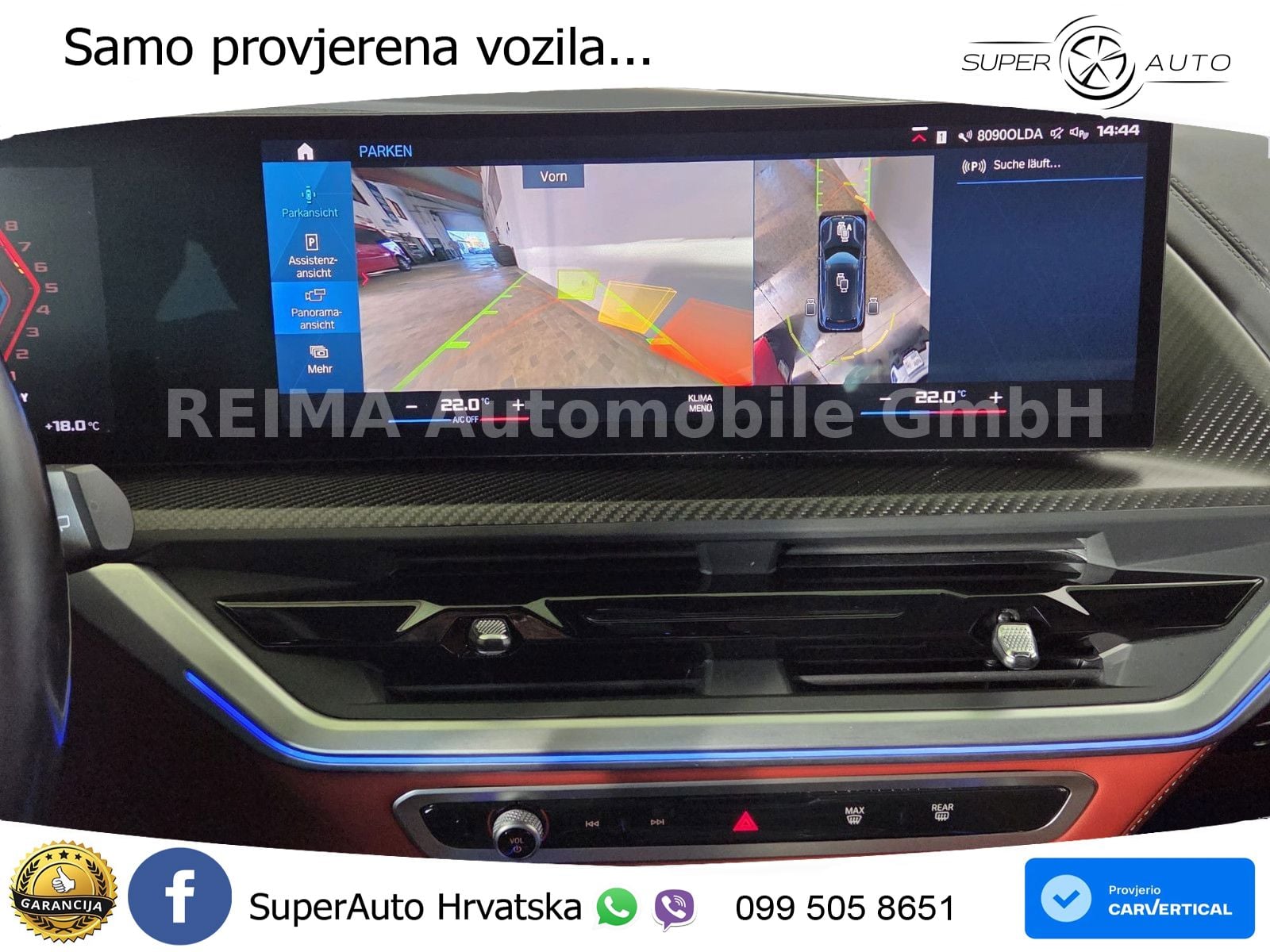 BMW XM 4.4 V8 (653 KS) xDrive Steptronic ZRAČNI+ACC+4xGR SJED+KAM