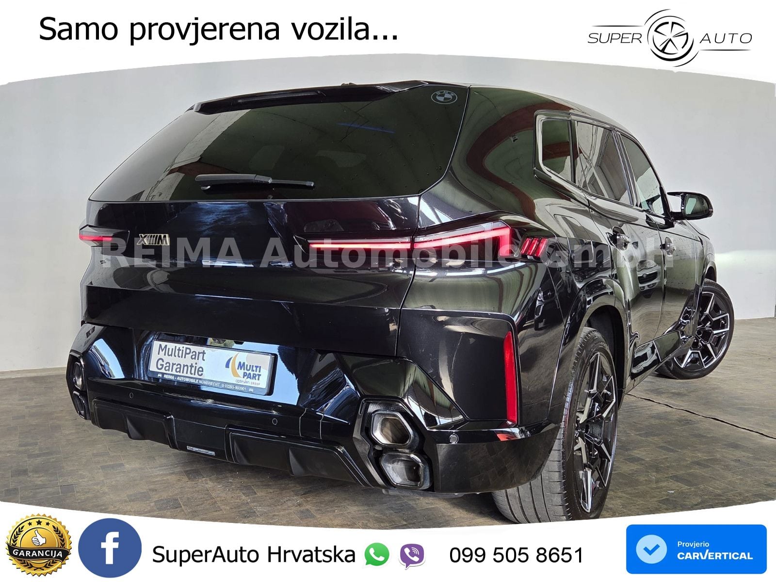 BMW XM 4.4 V8 (653 KS) xDrive Steptronic ZRAČNI+ACC+4xGR SJED+KAM