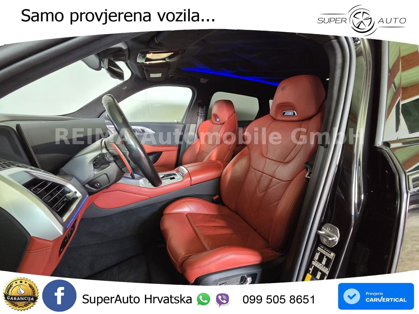 BMW XM 4.4 V8 (653 KS) xDrive Steptronic ZRAČNI+ACC+4xGR SJED+KAM
