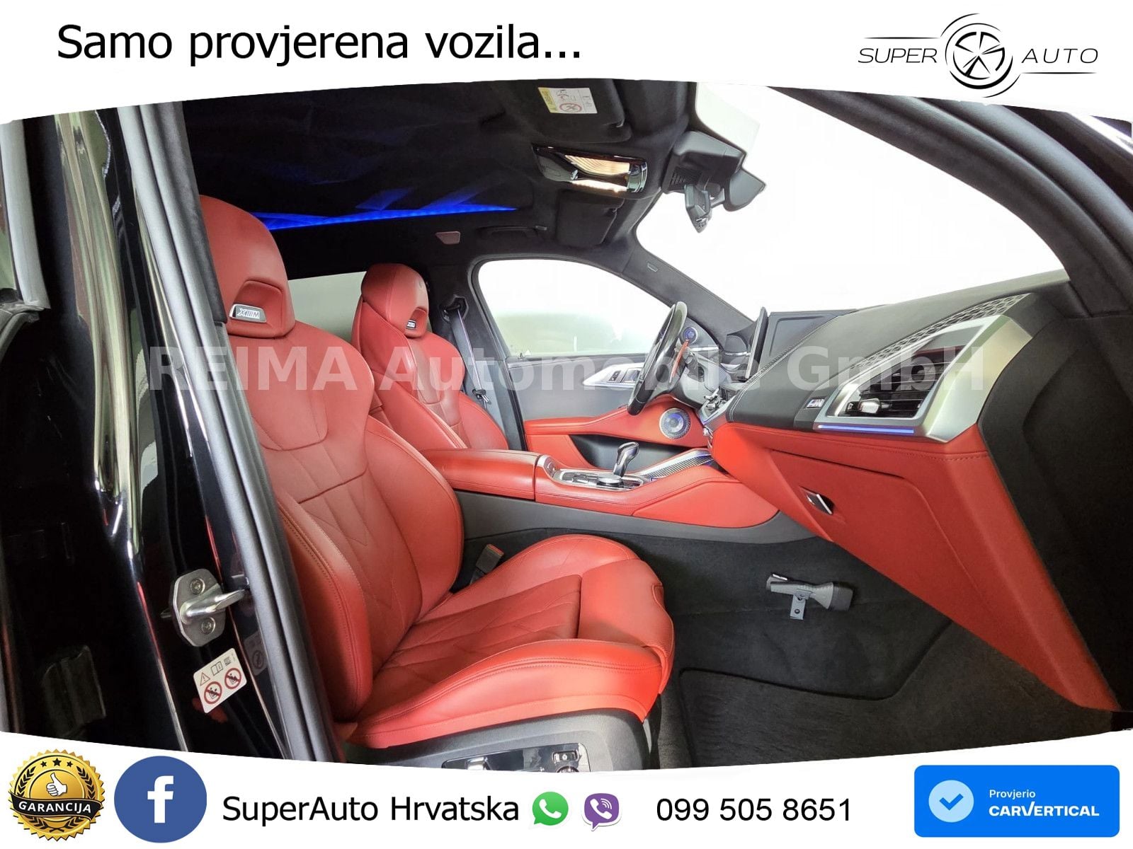 BMW XM 4.4 V8 (653 KS) xDrive Steptronic ZRAČNI+ACC+4xGR SJED+KAM
