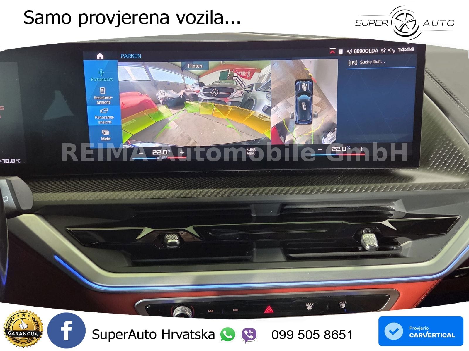BMW XM 4.4 V8 (653 KS) xDrive Steptronic ZRAČNI+ACC+4xGR SJED+KAM