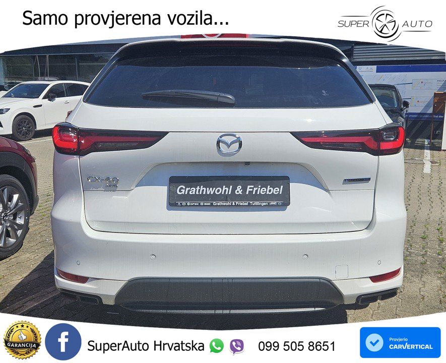 Mazda CX-60 2.5 e-Skyactiv (328 KS) AWD Automatic MATRIX+GR SJED+KAM