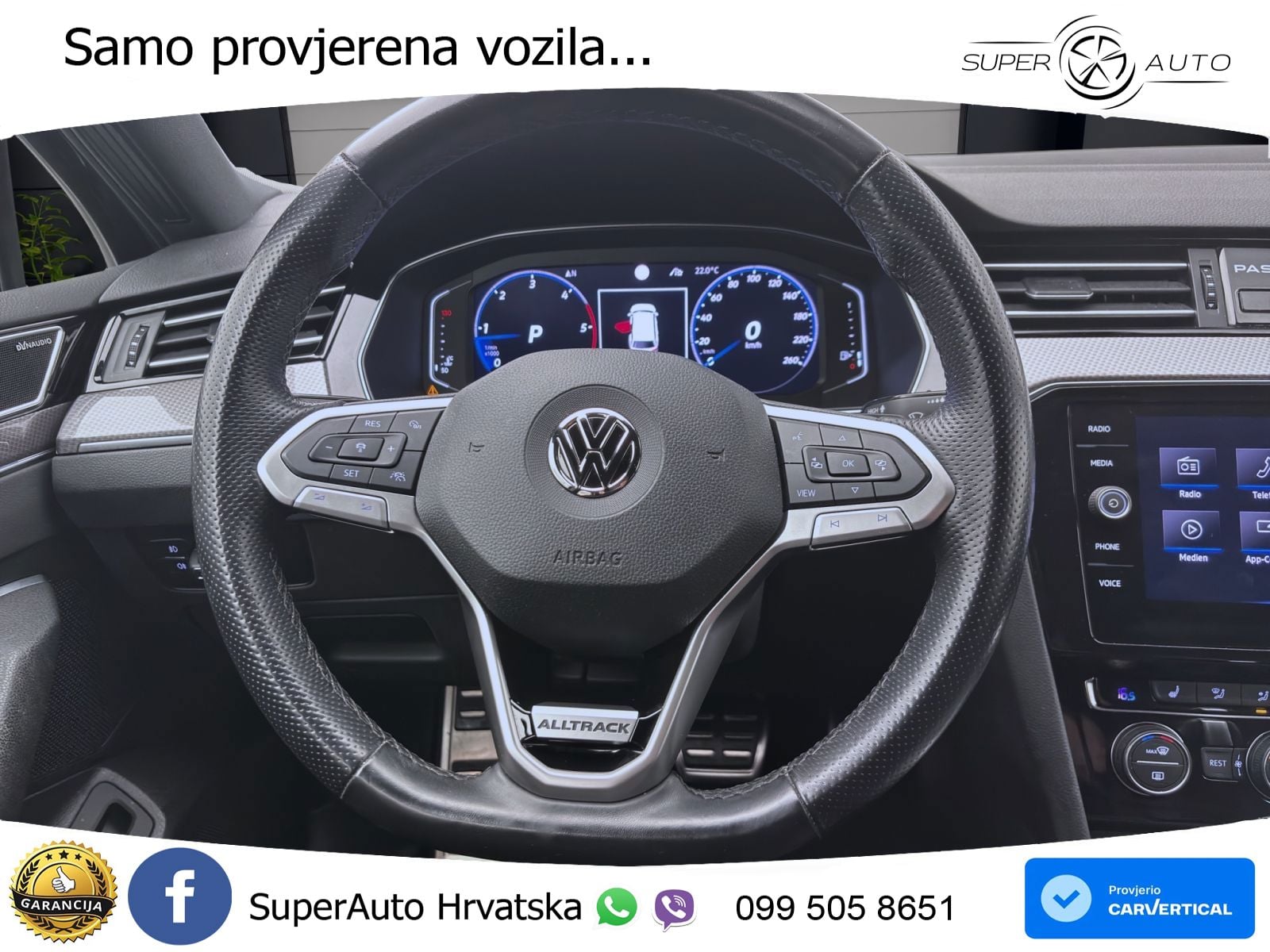 Volkswagen Passat Variant 2.0 TDI (190 KS) 4MOTION DSG LED+GR SJED+ACC