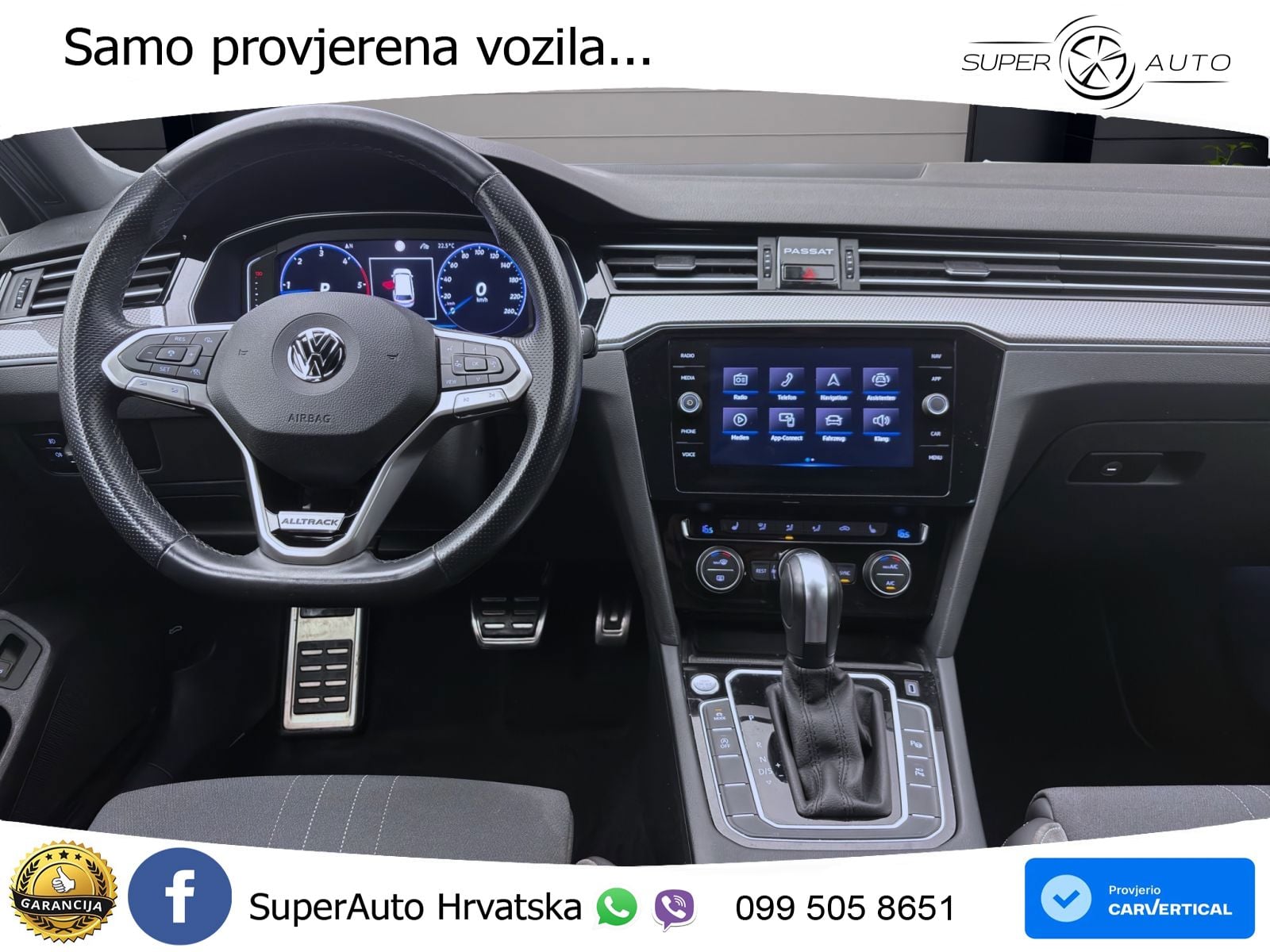 Volkswagen Passat Variant 2.0 TDI (190 KS) 4MOTION DSG LED+GR SJED+ACC