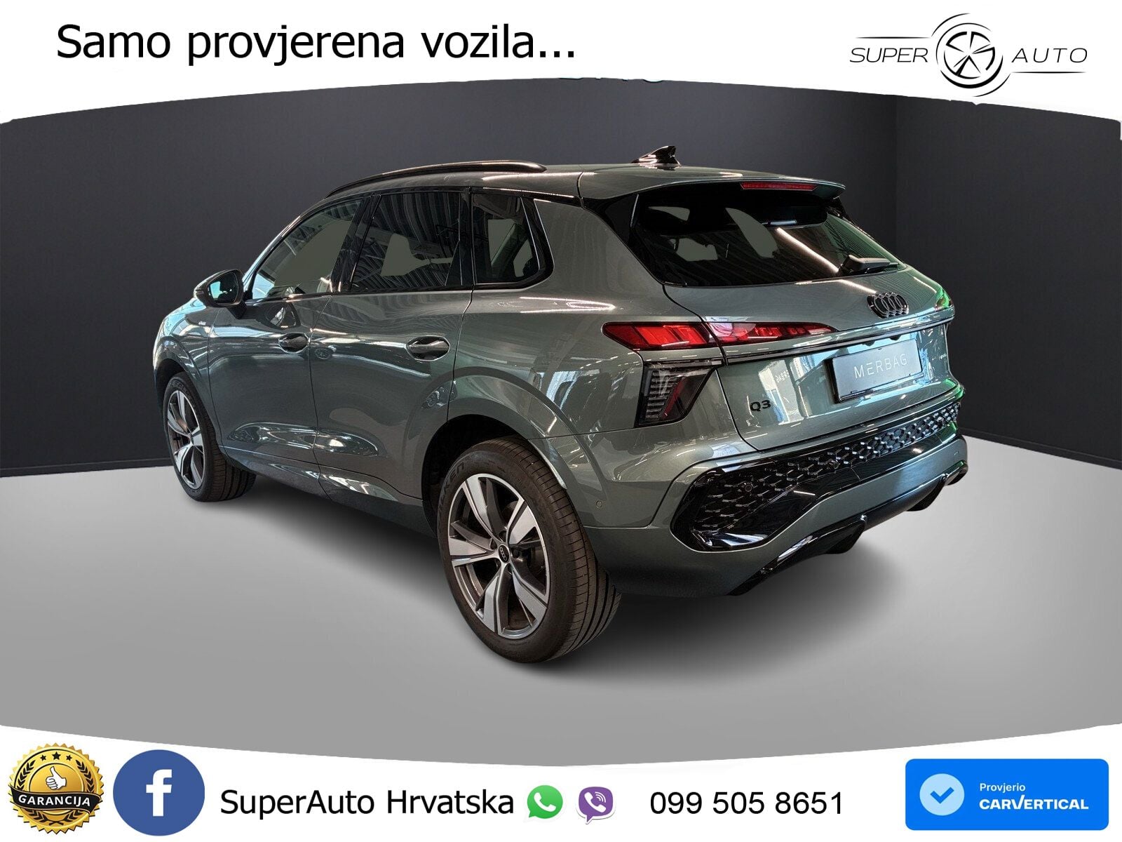 Audi Q3 2.0 TFSI (204 KS) quattro S tronic S line LED+GR SJED+ACC