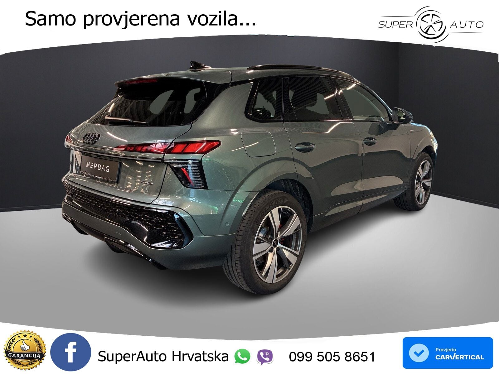 Audi Q3 2.0 TFSI (204 KS) quattro S tronic S line LED+GR SJED+ACC
