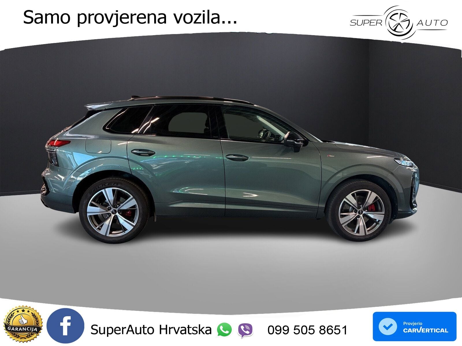 Audi Q3 2.0 TFSI (204 KS) quattro S tronic S line LED+GR SJED+ACC