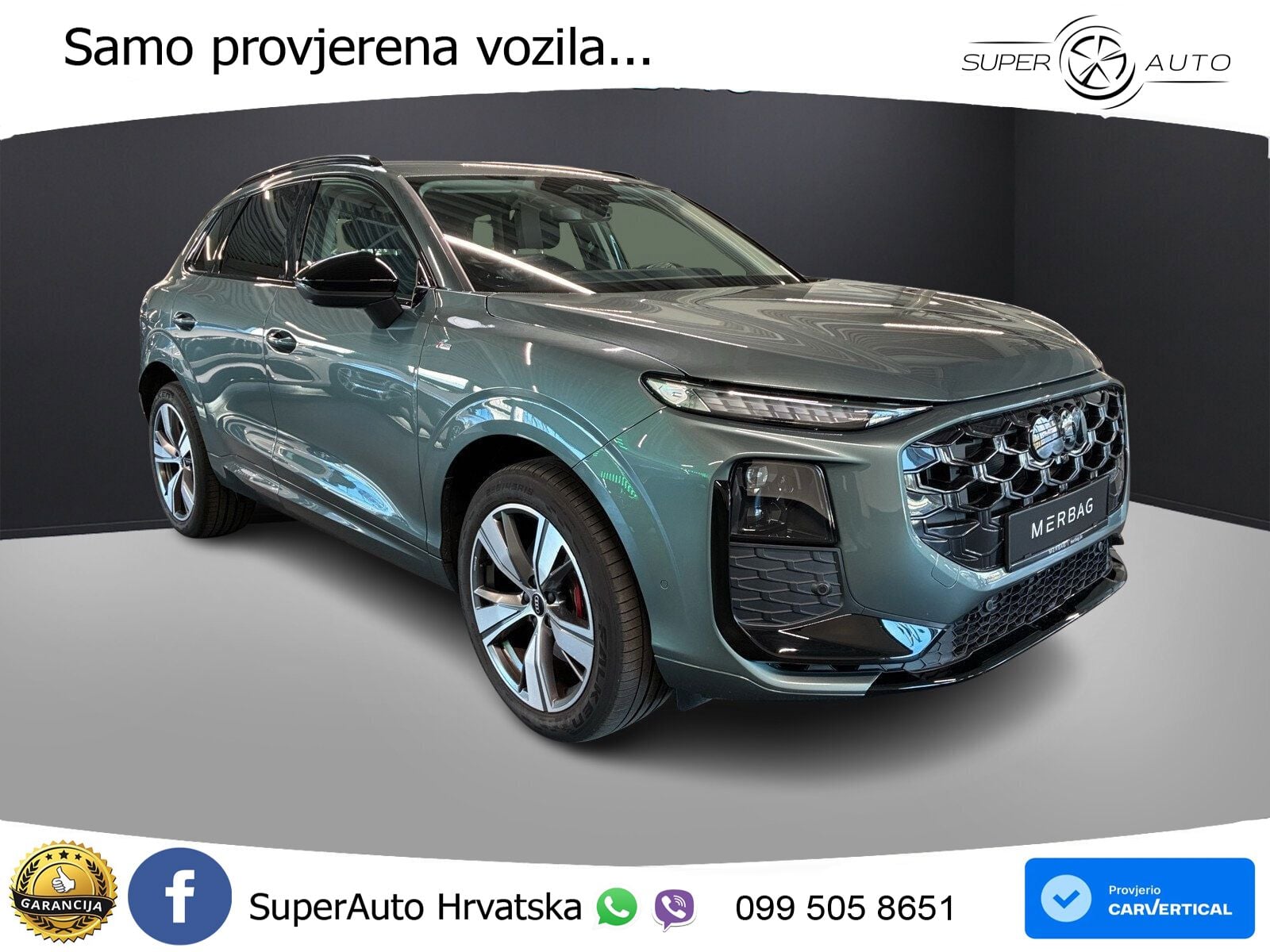 Audi Q3 2.0 TFSI (204 KS) quattro S tronic S line LED+GR SJED+ACC