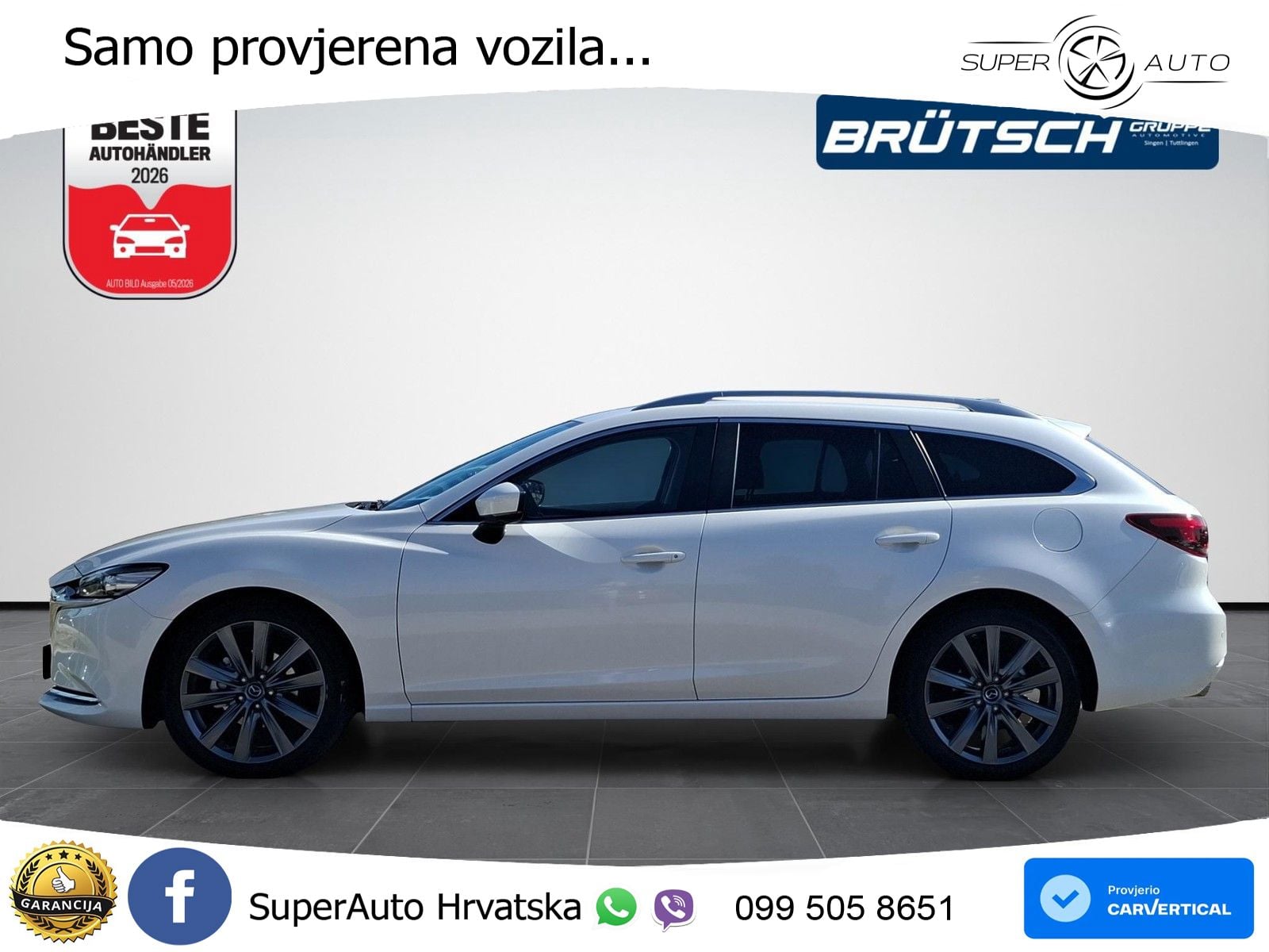 Mazda 6 Sport Combi 2.0 SKYACTIV-G (165 KS) SKYACTIV-Drive LED+GR SJED+ACC